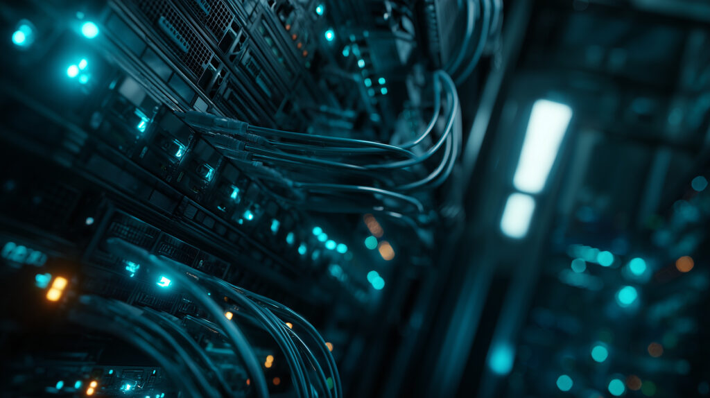 NYC data center server room